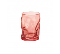 Набір склянок Bormioli Rocco SORGENTE 300 мл., для води (рожевий)