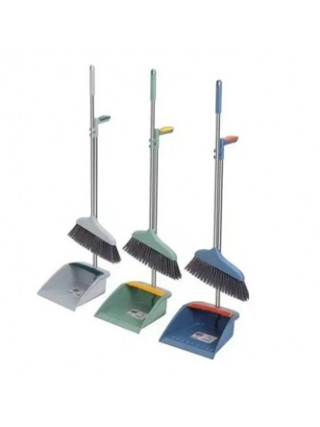 Набір для прибирання "Ледарка" Елегант з нержавіючим тримачем 97 см 