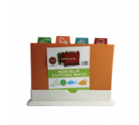 Набір дошок кухонних Sweet House на  підставці пластик 30*21*0.2 см колір асорті  