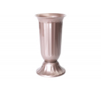 Вазон з підставкою флора 38*19 см. (бронзовий)