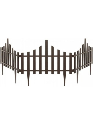 Огорожа для газону "Парканчик" (4 в 1) (граніт )