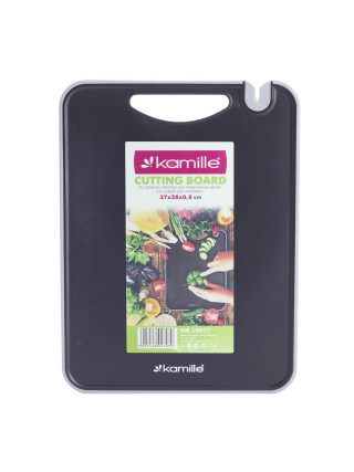 Дошка кухонна Kamille 37*28*0,8 см., з точилкою для ножа