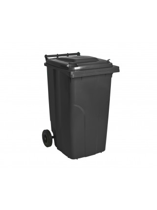 Бак сміттєвий для ТПВ 240 л. 1050*71,5*58,5 см (темно-сірий)