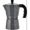 Гейзерна кавоварка Ardesto Gemini Molise, 6 чашок, сірий, алюміній