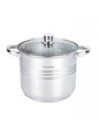 Каструля Kamille 6 л., 22*17 см., із нержавіючої сталі з кришкою