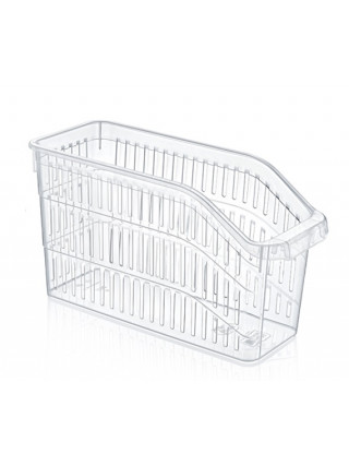 Лоток у холодильник Hobby life , 13*30*17 см, вузький прозорий