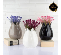 Ваза для квітів Evadekor "Tulip", пластик (колір мікс)