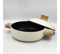 Жаровня PEPPER Біла перлина 22*6,8 см, 2 л 