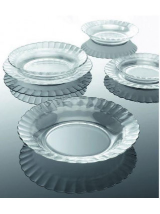 Тарілка обідня Duralex Picardie, 23см, скло, прозорий