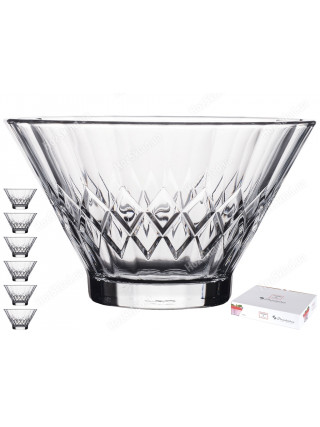 Набір креманок Pasabahce Vanilla, 320 мл d-17см, (под.уп) 6 шт