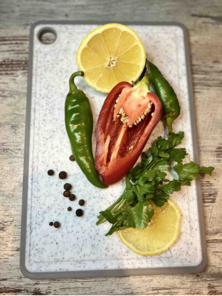 Дошка обробна пластикова Empire Дорі сірий граніт 30*20*0,8 см