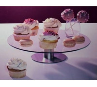 Підставка під торт скляна Empire Кристал Ø 30 см