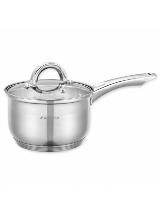 Ківш Kamille 2 л d-16*10,5 см, з кришкою із нержавіючої сталі