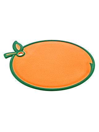 Дошка кухонна для нарізання Irak Plastik "Апельсин" 30*30,5 см.