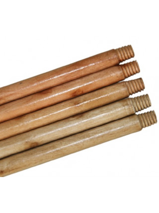 Кий - рукоятка дерев'яна з різьбою L-1200, d-2,2 см, вкрита лаком, італійська різьба