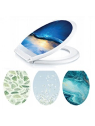 Сидіння на унітаз пластикове Irak plastik з малюнком