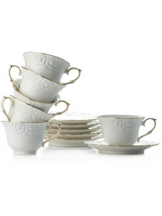 Сервіз чайний S&T Біла ніч 12 пр. (чашка 220 мл.)