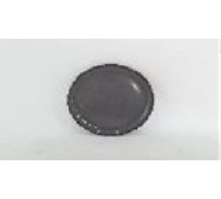 Тарілка десертна Ardesto Lazio, 20.5см, кераміка, сірий темний