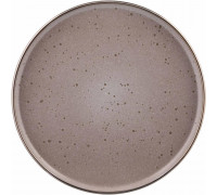 Тарілка обідня Ardesto Fasano, 26см, кераміка, сіро-коричневий