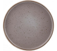 Тарілка десертна Ardesto Fasano, 19.6см, кераміка, сіро-коричневий