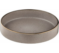 Тарілка супова Ardesto Fasano, 850мл, 20см, кераміка, сіро-коричневий