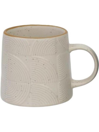 Кружка 420 мл Ardesto Dafne, кераміка, бежевий
