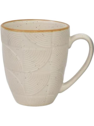 Кружка 380 мл Ardesto Dafne кераміка, бежевий