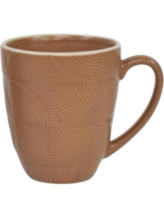Кружка 380 мл Ardesto Dafne кераміка, коричневий
