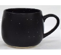 Кружка 450 мл Ardesto Alcor, кераміка, чорний
