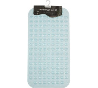 Килимок для ванної масажний Eco Fabric Сфери 70*37 см, прозоро-блакитний