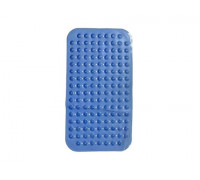 Килимок для ванної масажний Eco Fabric Сфери 70*37 см,, прозоро-синій