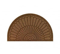 Килимок придверний напівкруглий 45*75 см.