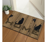 Килим гумовий 60*90*0,4 см принтований, "Home" 