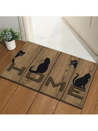 Килим гумовий 60*90*0,4 см принтований, "Home" 