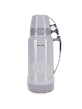Термос зі скляною колбою Kamille 1800 мл., пластиковий корпус 