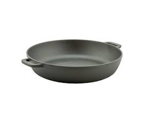 Сковорода-жаровня чавунна БІОЛ d. 30 см, воронена без кришки