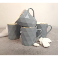 Кружка 330 мл Vittora Крижана сіра