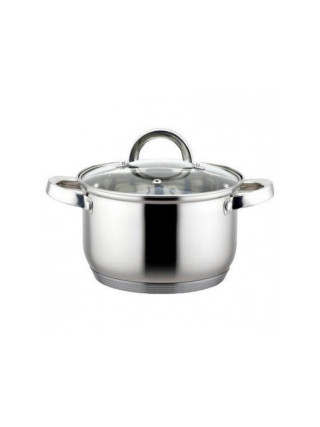 Каструля Ofenbach 2 л.,18*9 см., із нержавіючої сталі з кришкою