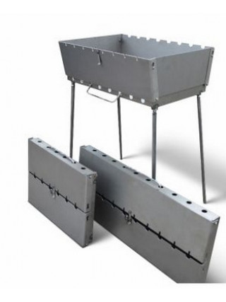 Мангал чемодан 8 шампурів (47,5*33 см.)