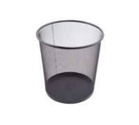 Корзина для паперу Feniks СІТКА 15 л., кругле (чорний) 
