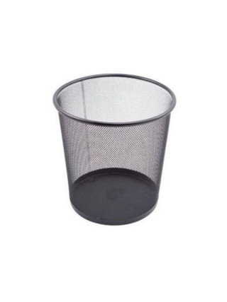 Корзина для паперу Feniks СІТКА 15 л., кругле (чорний) 