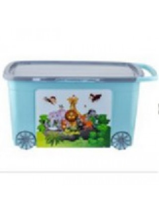 Контейнер на колесах  IrakPlast ДИТЯЧИЙ мікс 50 л