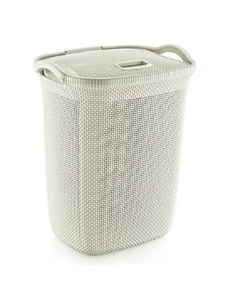 Корзина для білизни Honeycomb 63 л, 47*37*101,5 см (бежевий)