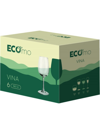 Набір келихів ECOMO VINA для вина 6*580 мл