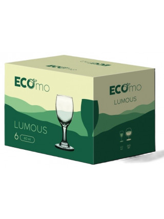 Набір чарок ECOMO LUMOUS для лікеру 6*60 мл