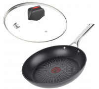 Сковорода алюм. з антипр. покриттям зі скляною кришкою, діам.20см. Артикул: 25-45-256. TM "Krauff" "пр"