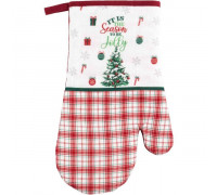 Рукавичка Ardesto Christmas Tree 18х30см, 100% поліестер, зелений