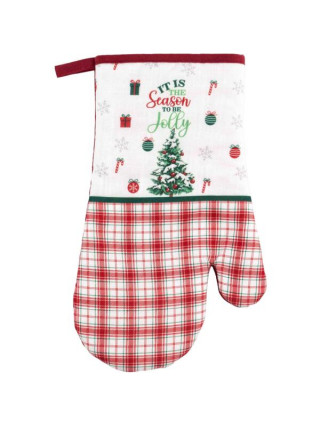 Рукавичка Ardesto Christmas Tree 18х30см, 100% поліестер, зелений