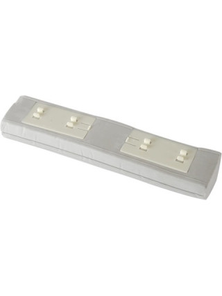 Запаска змінна PVA для швабри "Метелик" м'яка, 27см, сіра