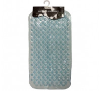 Килимок для ванної масажний Eco Fabric"Медальйон" 65х34см, прозоро-блакитний